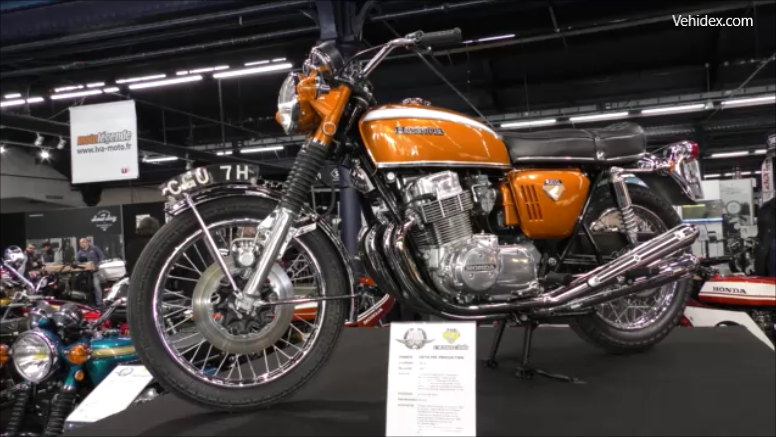 Exposition les 50 ans de la Honda CB 750