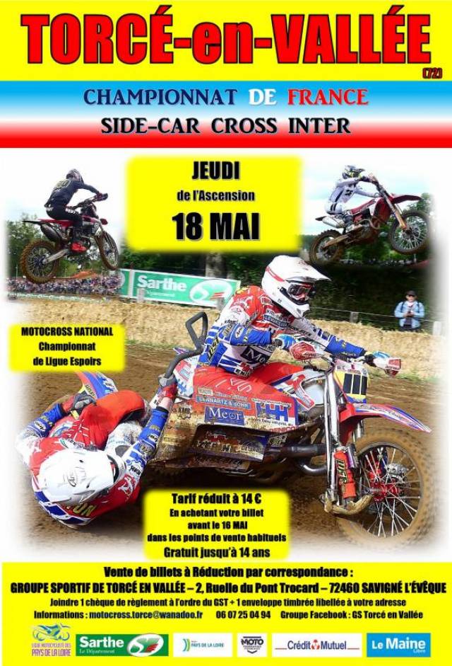 Championnat de France de Side-car
                                  cross