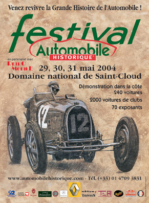 Affiche du Festival Automobile Historique