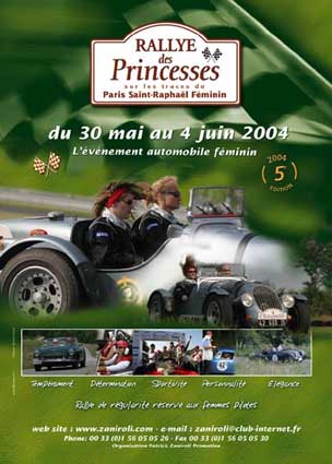 Affiche Rallye Princesses 2004