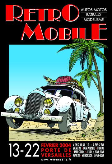 Affiche RETRO MOBILE 2004